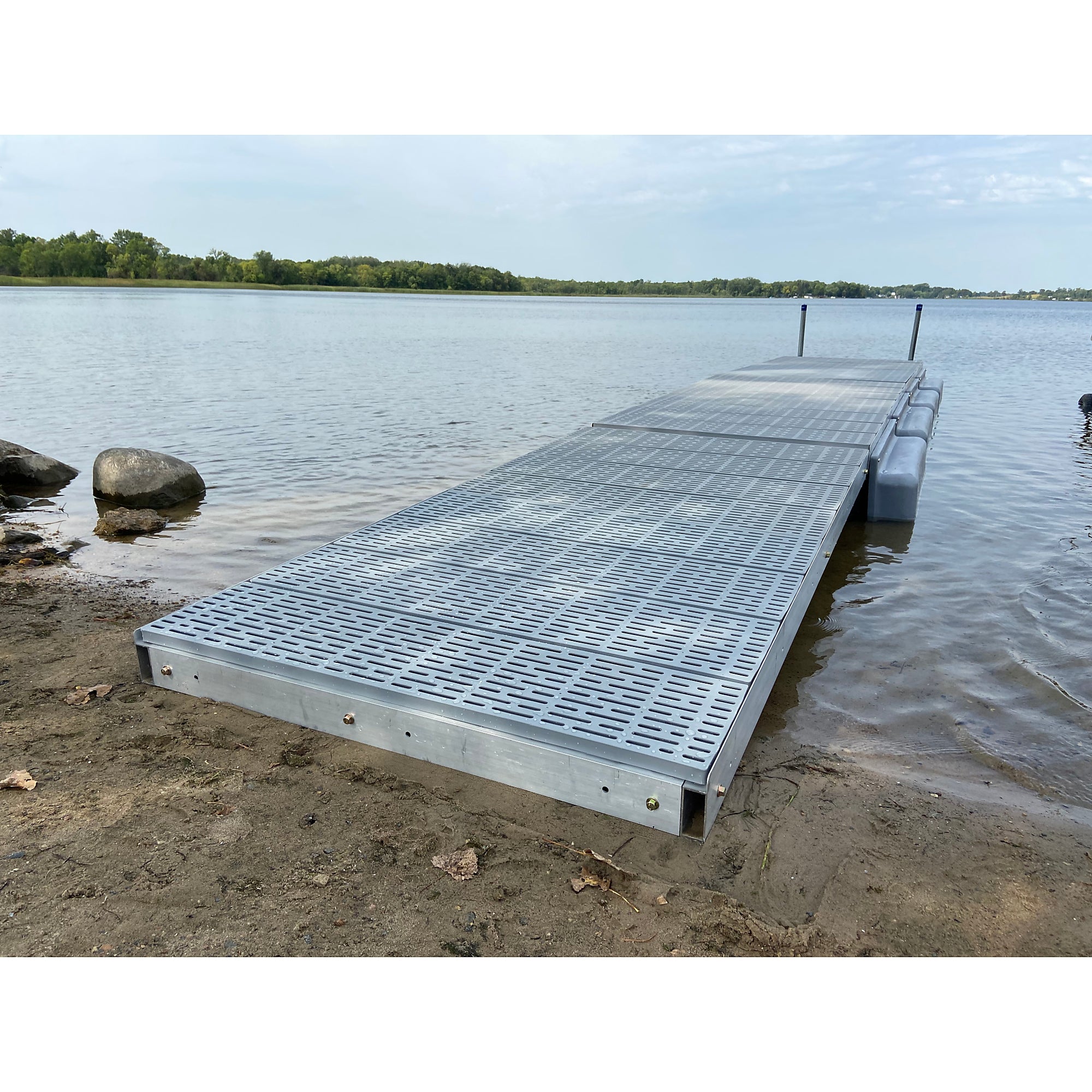 Patriot Docks Premium Floating Dock with Poly Decking