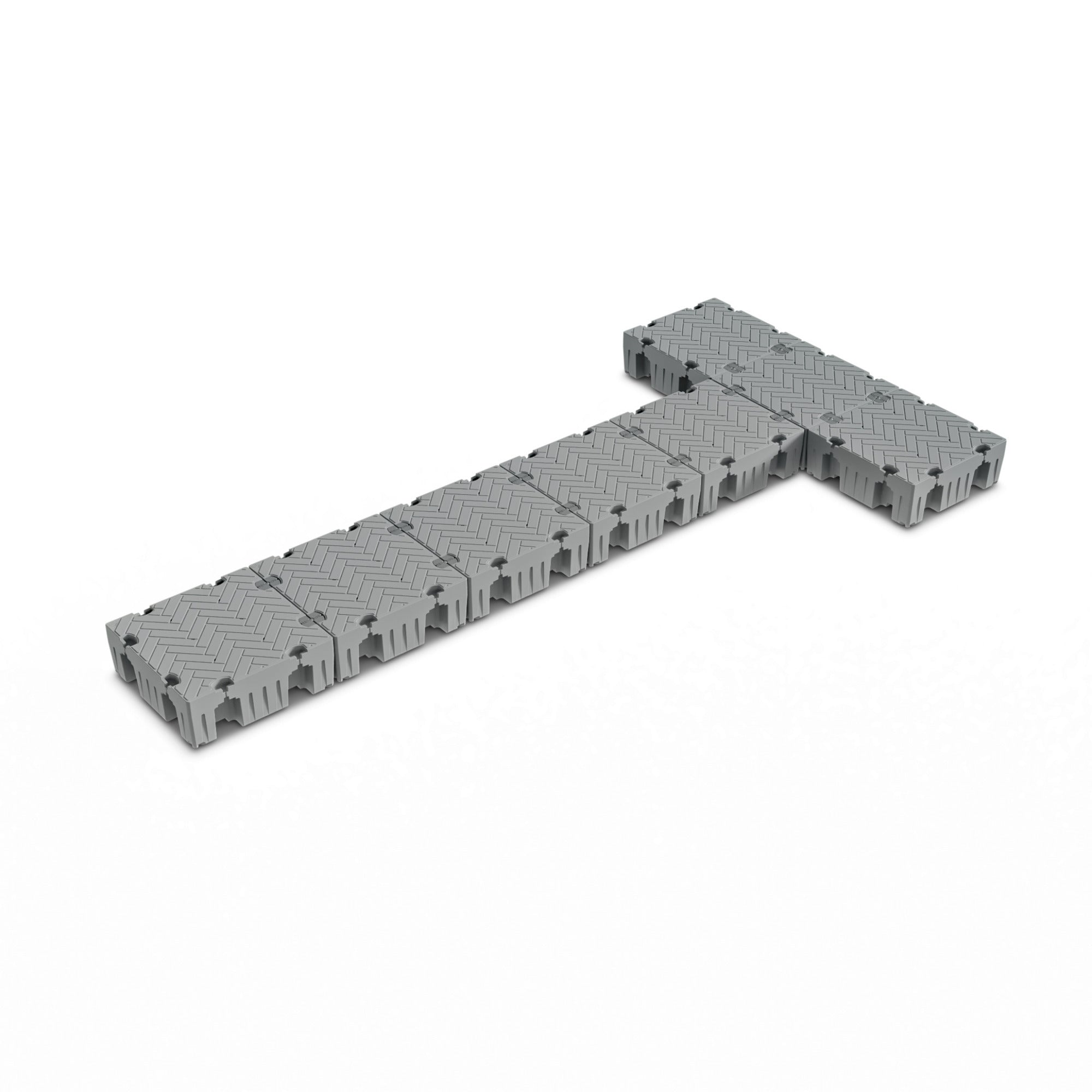Tommy Docks Flexx™ 24ft T-Shaped Modular Floating Dock Package