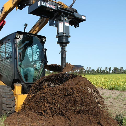 Virnig Skid Steer Auger Drive; manufacturer family image, configuration may differ