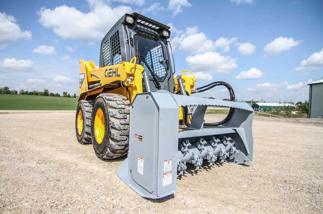 Baumalight Mulcher MS348 Fixed Tooth For Skid Steers