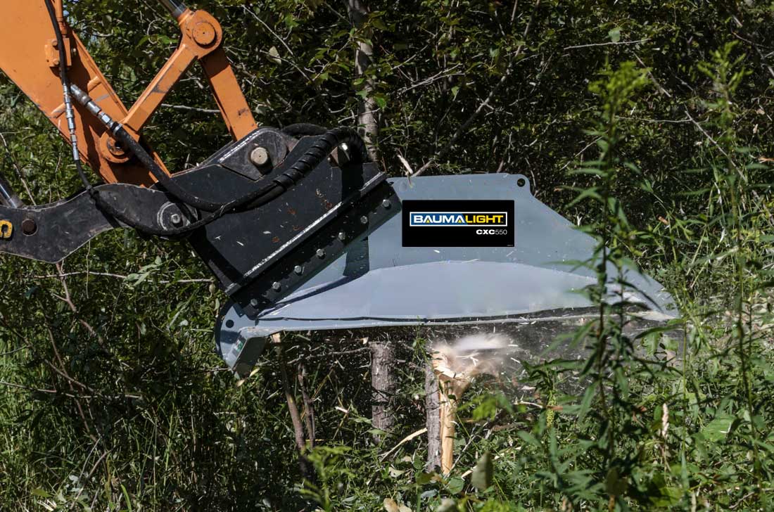 Baumalight CXC550 rotary brush cutter brush management