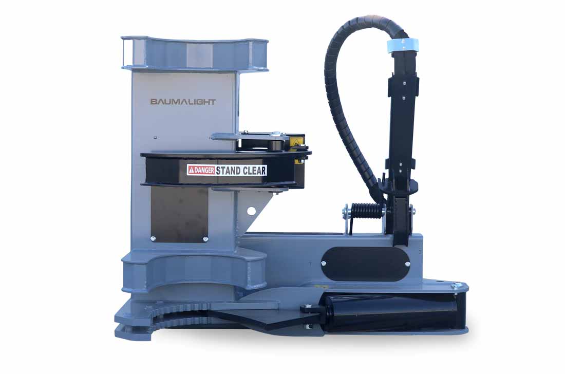 Baumalight ISH512G tree shear — Baumalight ISH512G with grabber arm