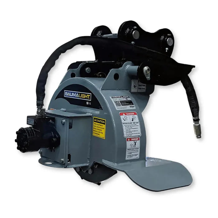 Baumalight Stump Grinder S14 For Mini Skid Steers