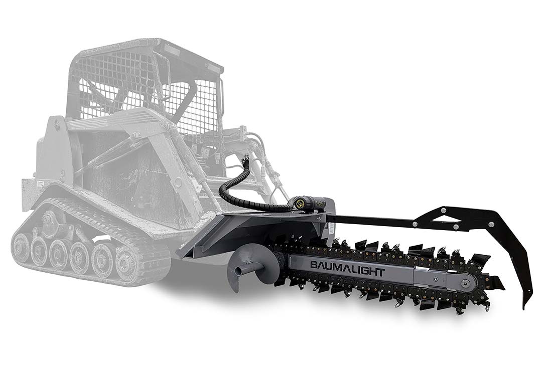 Chain trencher