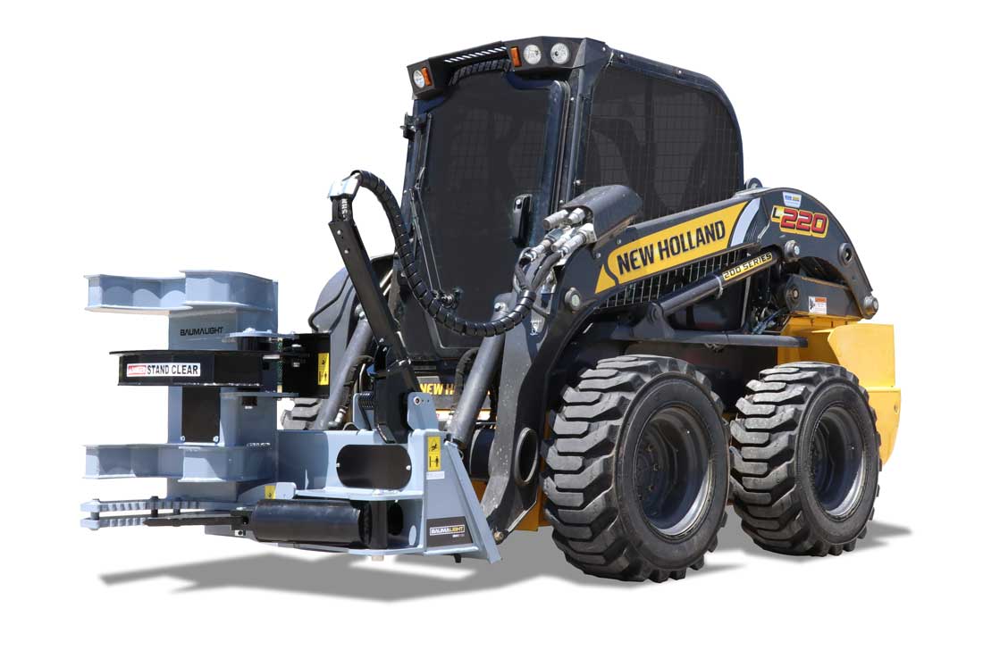 Baumalight ISH510G tree shear — Baumalight tree shear ISH510G for skidsteer