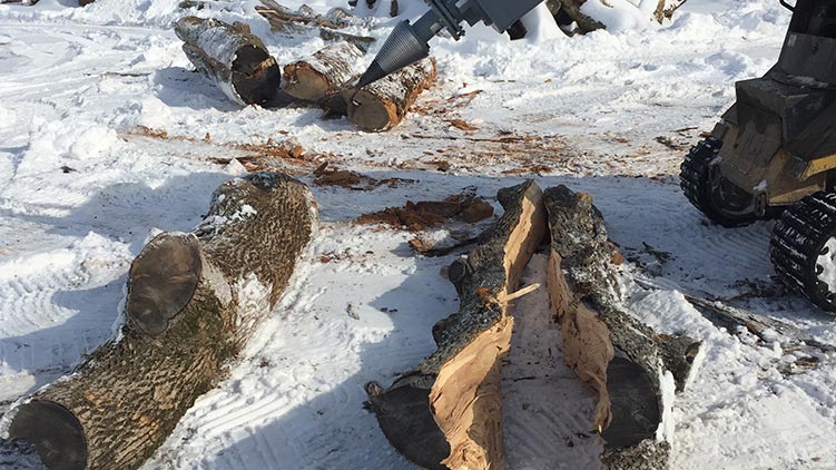 Baumalight RSS780 log splitter product view 6