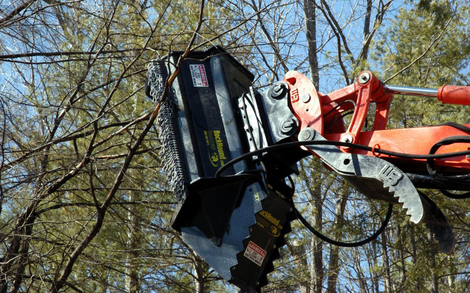 Brush Hound Heavy Duty Flail Mower HD-40EX For Excavators