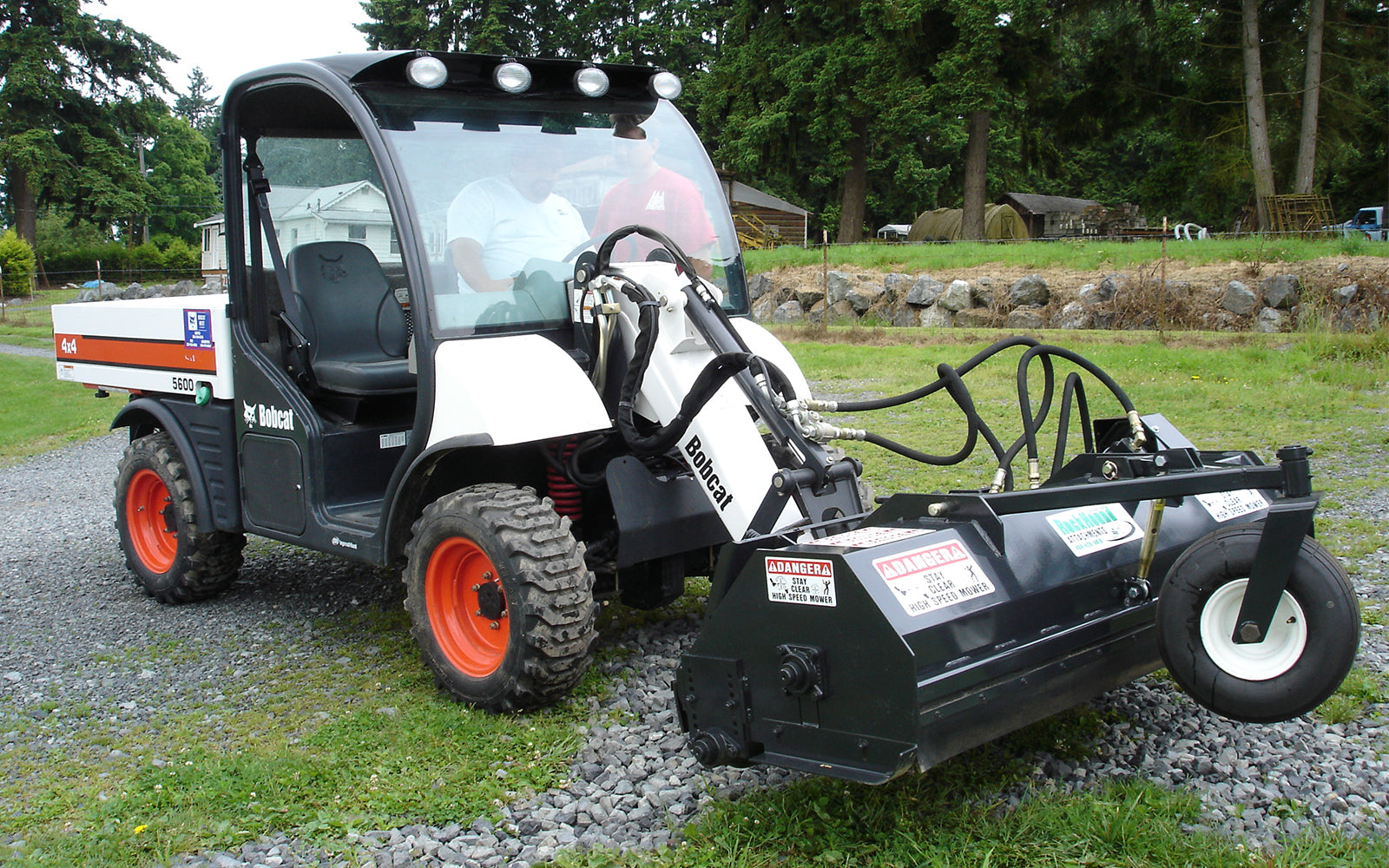 Brush Hound Flail Mower F-Series for Skid Steers
