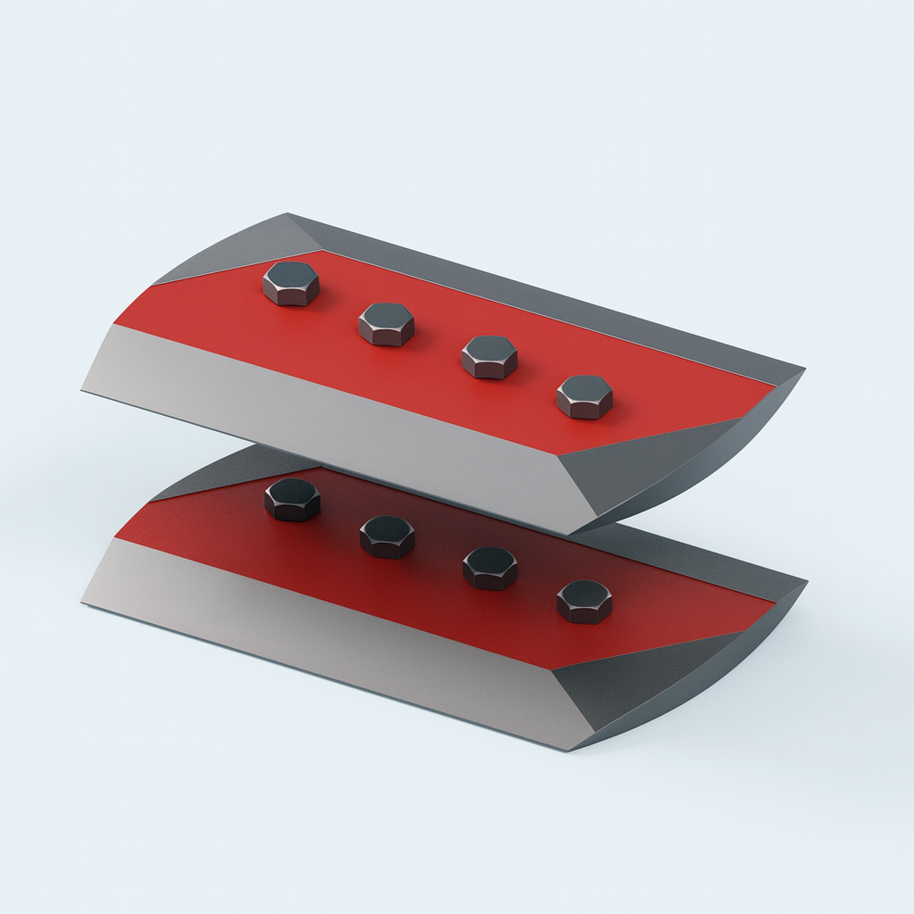 Dipperfox SC600 | 600mm Straight Replacement Blade Set (8 Bolts)