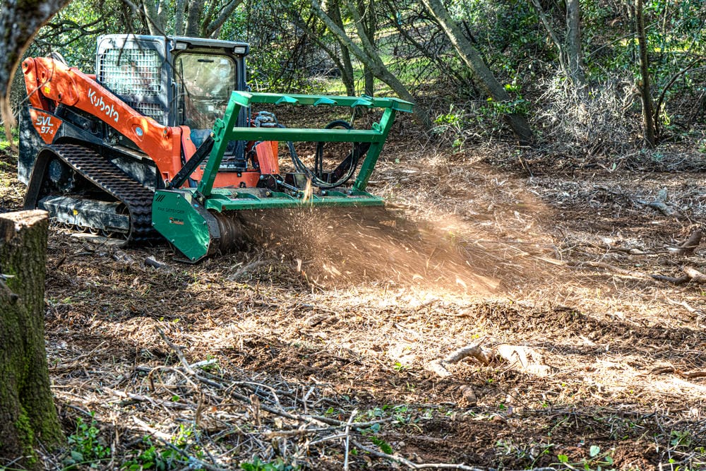 Brush Hound Forestry Mulcher FHX Series for Skid Steers