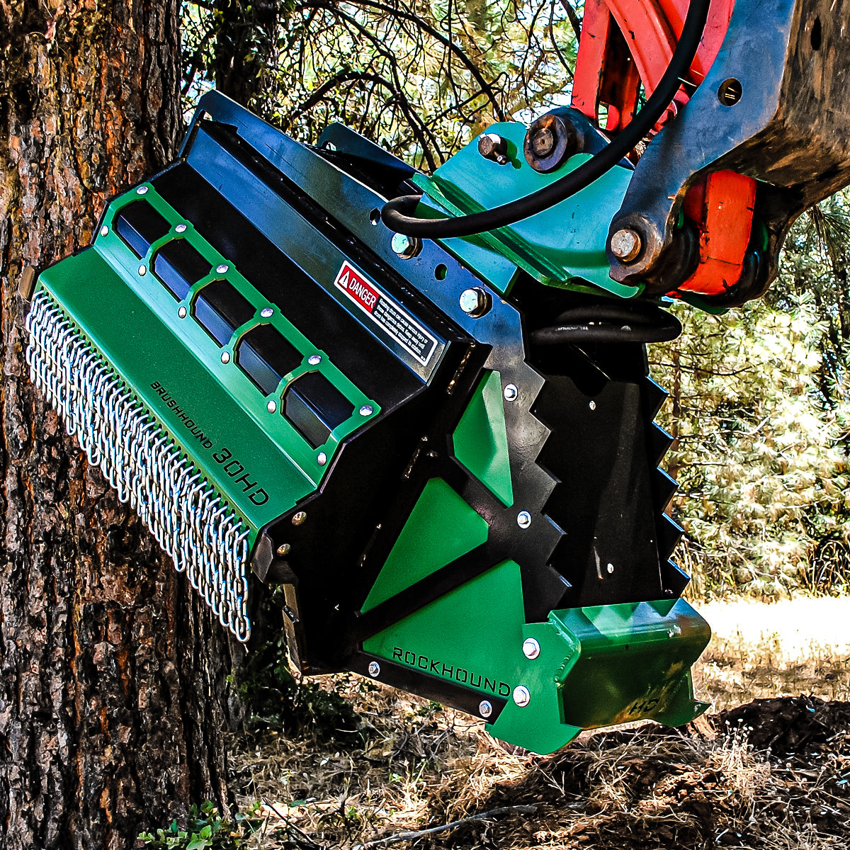 Brush Hound Heavy Duty Flail Mower HD-30EX For Excavators