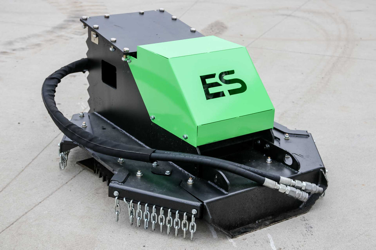 Express Steel 42-Inch Severe Duty Mini Excavator Brush Cutter — attachment view