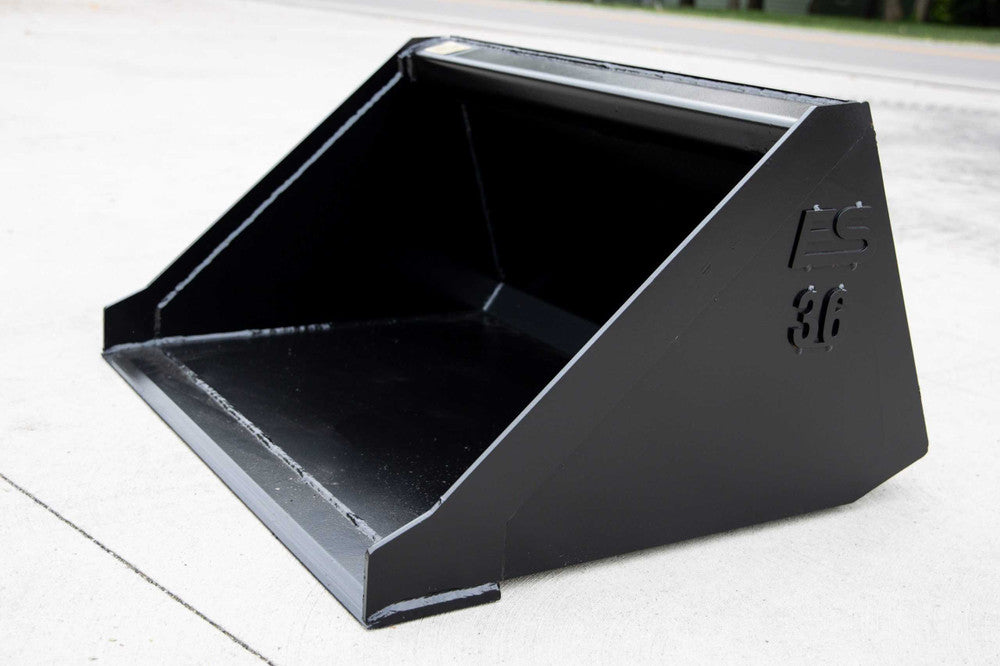 Express Steel Bobcat MT Smooth Bucket; manufacturer family image, selected width may differ