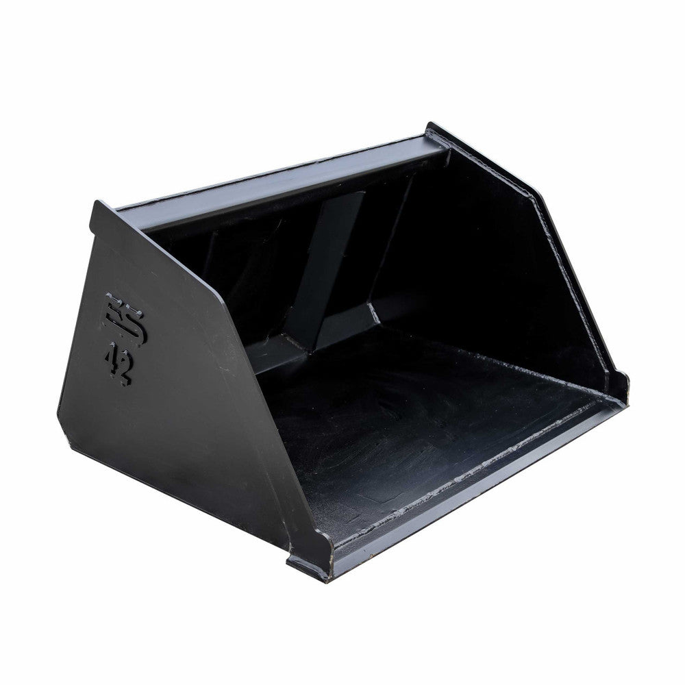 Express Steel Bobcat MT Snow & Mulch Bucket; manufacturer family image, selected width may differ