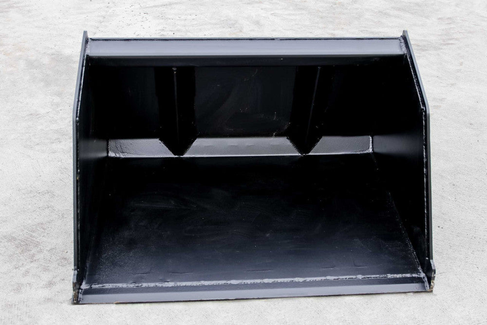 Express Steel Bobcat MT Snow & Mulch Bucket; manufacturer family image, selected width may differ