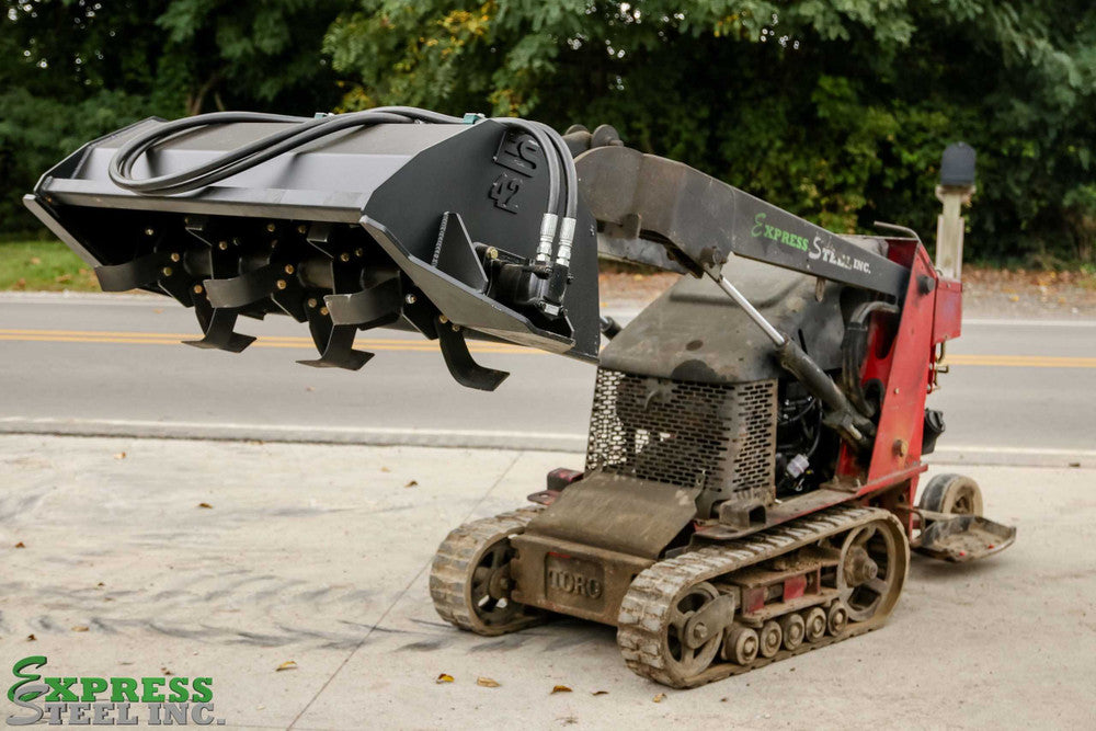 Express Steel 42-inch toro dingo hydraulic tiller manufacturer view 7