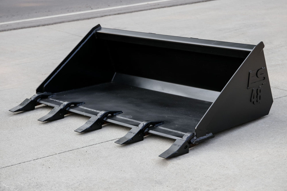 Express Steel Bobcat MT Tooth Bucket; manufacturer family image, selected width may differ