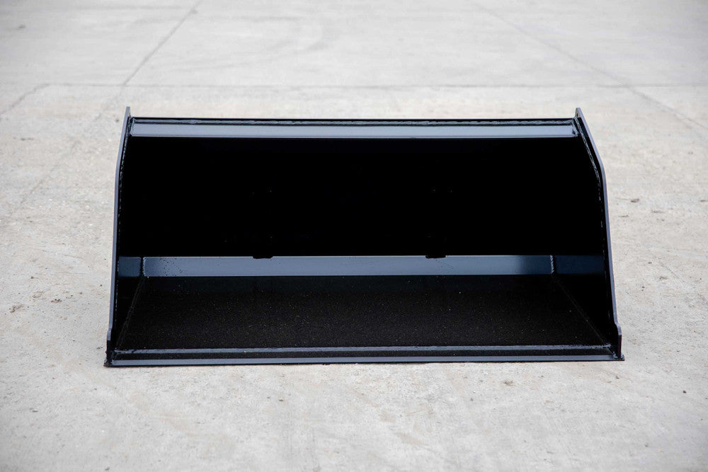 Express Steel Bobcat MT Snow & Mulch Bucket; manufacturer family image, selected width may differ