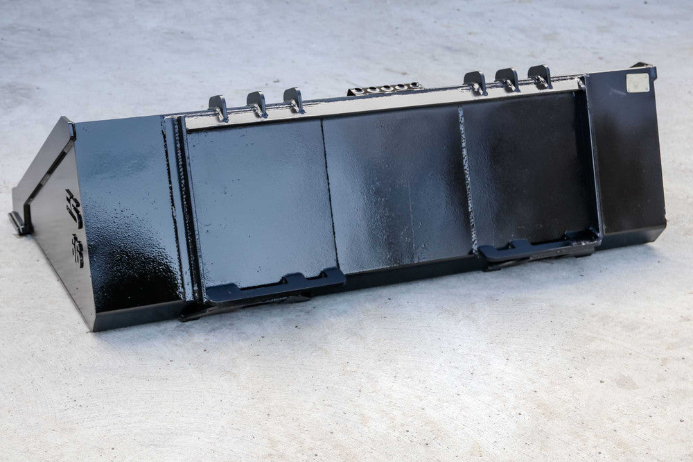 Express Steel Heavy Duty Smooth Bucket; manufacturer family image, selected width may differ