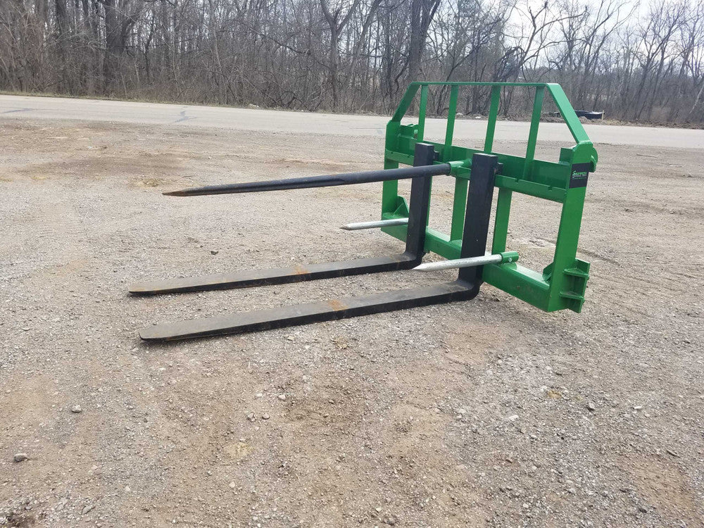 Express Steel John Deere Combo Bale Spear & Pallet Forks; manufacturer family image, selected configuration may differ