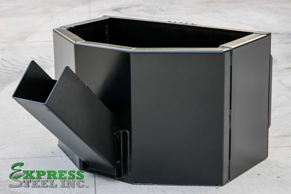 Express Steel Manual Concrete Bucket; manufacturer family image, selected width may differ