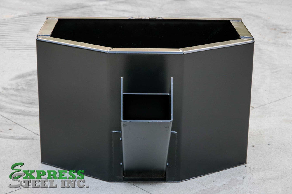 Express Steel Manual Concrete Bucket; manufacturer family image, selected width may differ
