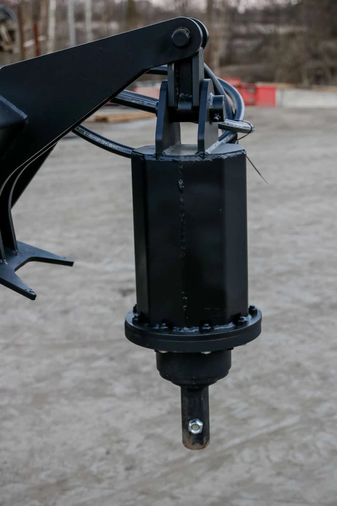 Express Steel Mini Bobcat MT Hydraulic Auger Head - manufacturer attachment view 3