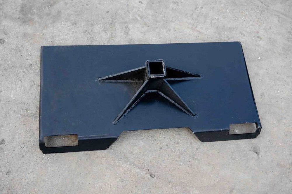 Express Steel Mini Bobcat MT 2-Inch Receiver Hitch Plate - manufacturer view 2