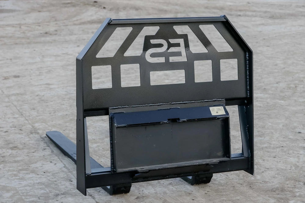 Express Steel Mini Skid Steer Pallet Forks; manufacturer family image, selected configuration may differ