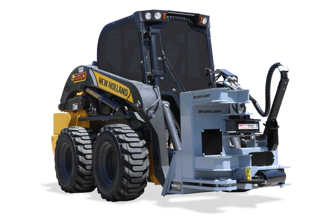 Baumalight ISH510G tree shear — Flexible hose support for baumalight ISH510G