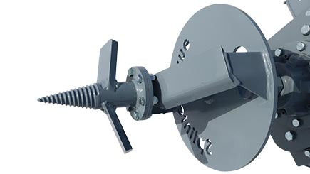 RSX380 stump planer — Heavy Duty Sharpenable Blades
