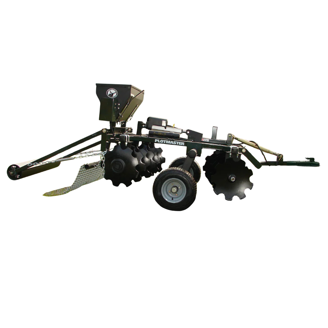 Plotmaster 400 Food Plot Planter with Seeder – ATV/UTV & Tractor (5-in-1 Plow, Disc, Seed, Drag)