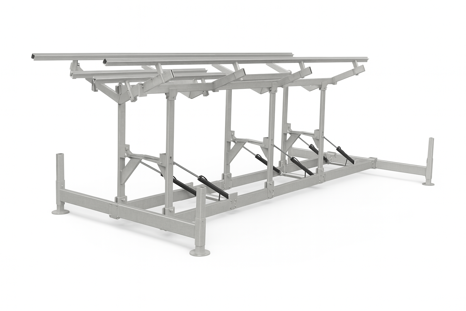 12,100 lb Hydraulic Boat Lift – Heavy-Duty Free Standing Vertical Lift – Hewitt by Boat Lift Distributors