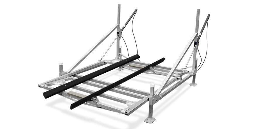3,900 lb Cantilever Lift – Hydraulic Boat Lift System, 113″ X 109″ – Hewitt by Boat Lift Distributors