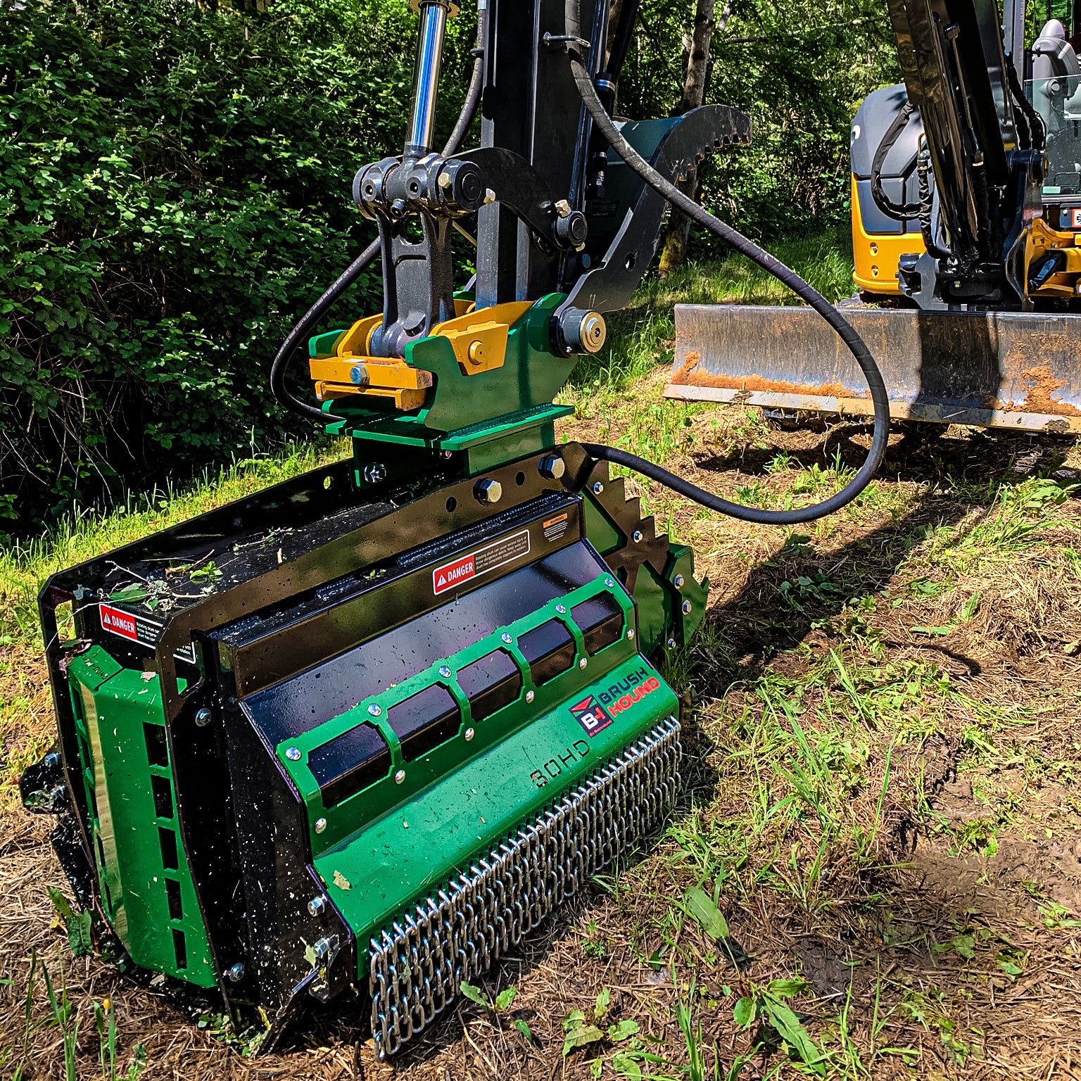 Brush Hound Heavy Duty Flail Mower HD-30EX For Excavators