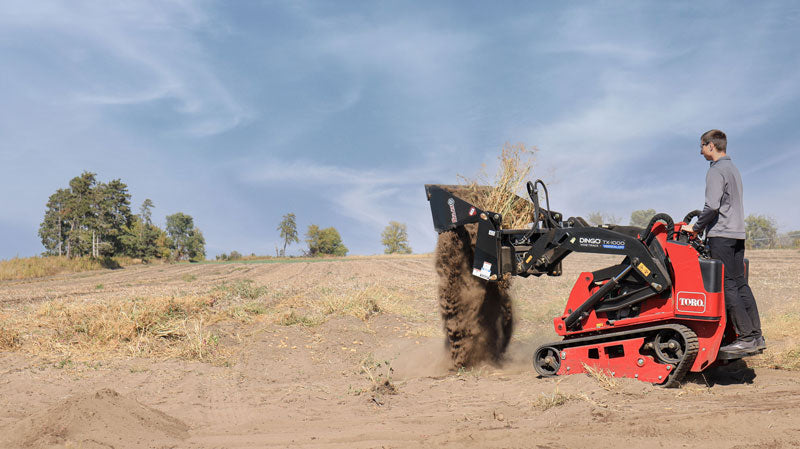 Virnig V20 Mini Skid Steer Multi-Purpose Bucket (4-in-1); manufacturer family image, configuration may differ