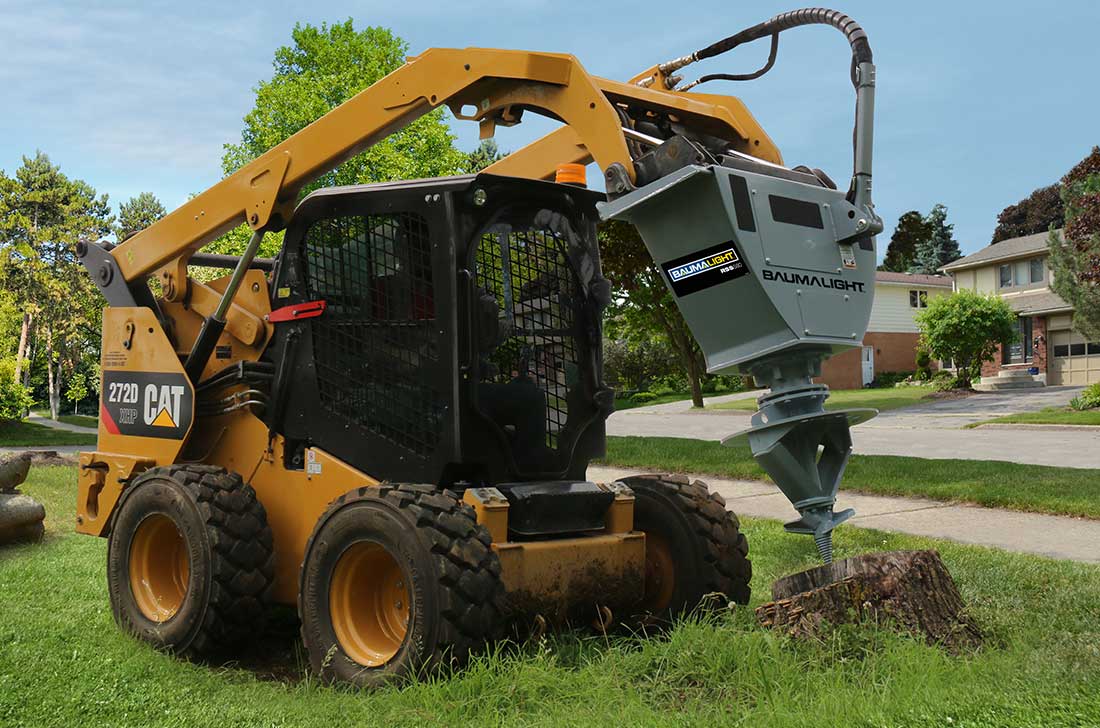 RSS780 stump planer — Industrial stump removal