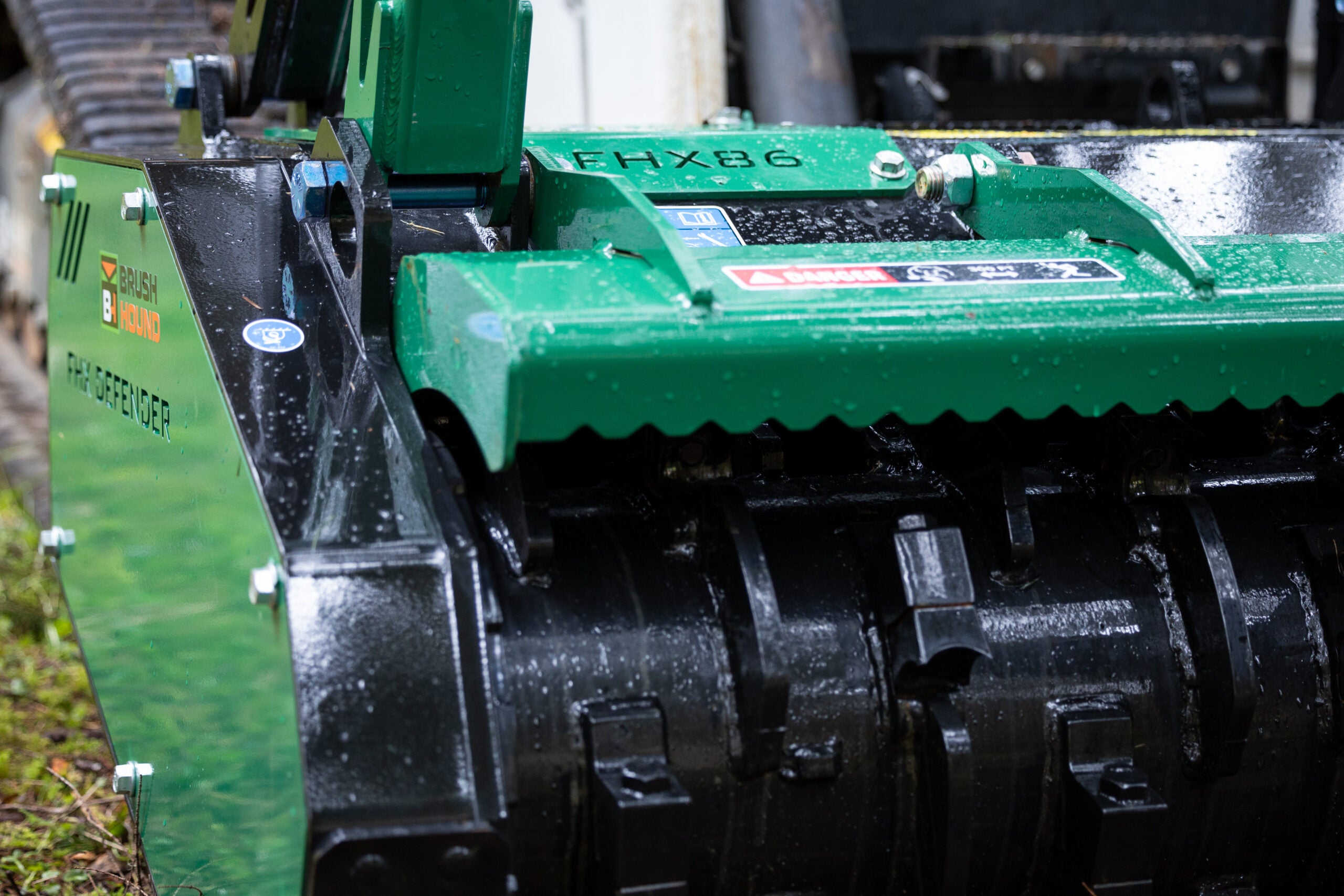 Brush Hound Forestry Mulcher FHX Series for Skid Steers