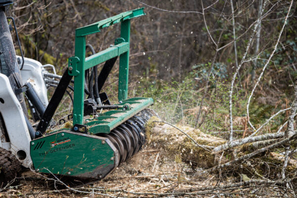 Brush Hound Forestry Mulcher FHX Series for Skid Steers