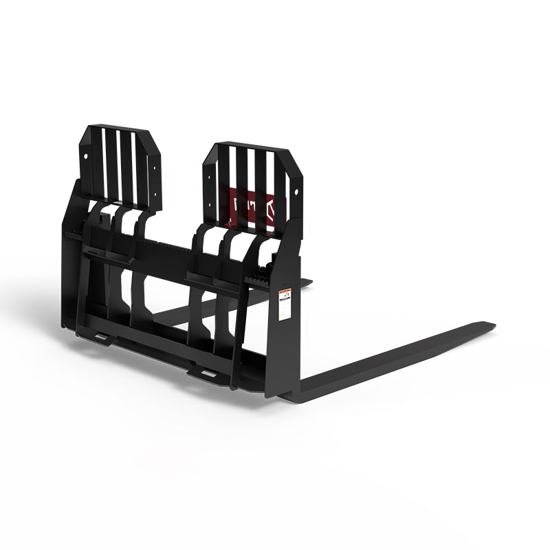 Virnig Rail Pallet Fork: Walk-Through Class 3; manufacturer family image, configuration may differ