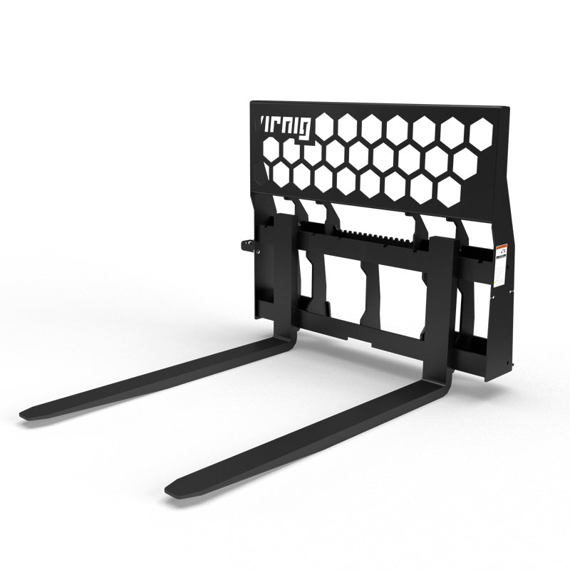 Virnig Rail Pallet Fork: Hex-Guard; manufacturer family image, configuration may differ