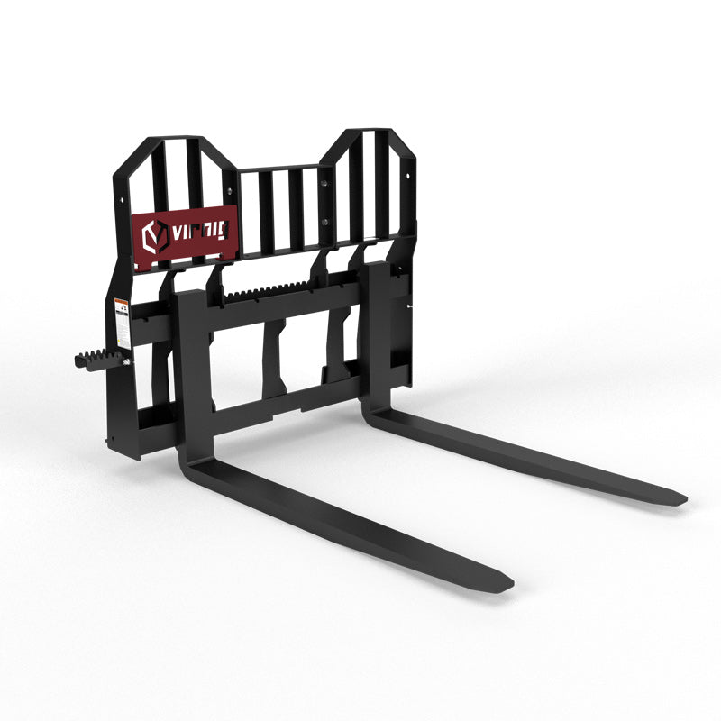 Virnig Rail Pallet Fork: Hi-Vis; manufacturer family image, configuration may differ