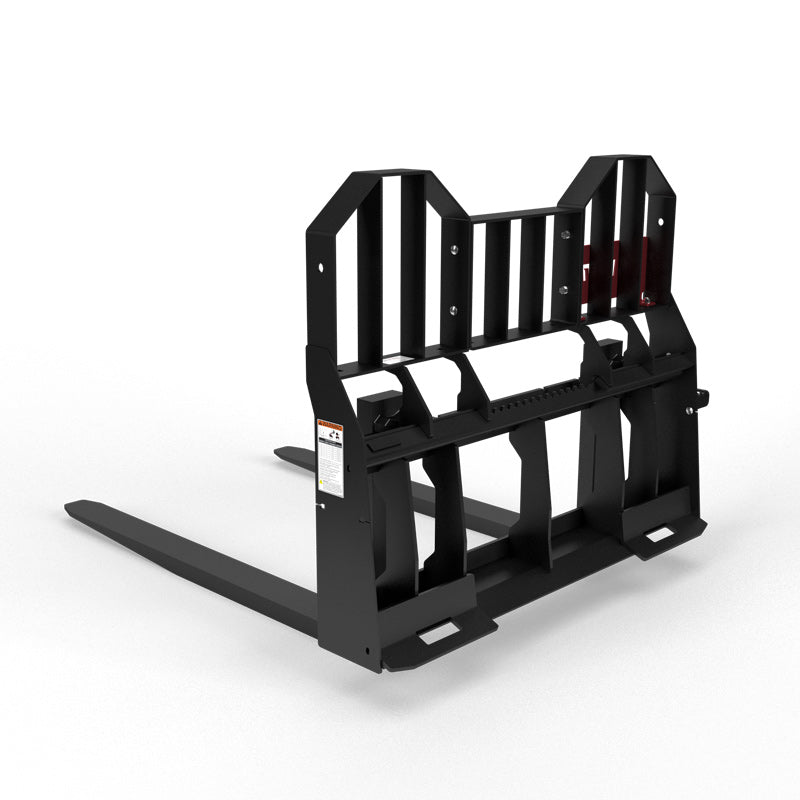 Virnig Rail Pallet Fork: Hi-Vis; manufacturer family image, configuration may differ