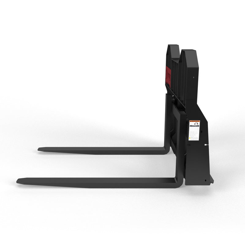 Virnig Rail Pallet Fork: Hi-Vis; manufacturer family image, configuration may differ