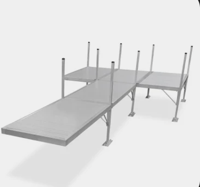 X8 Docks 5 Section Full Platform Dock