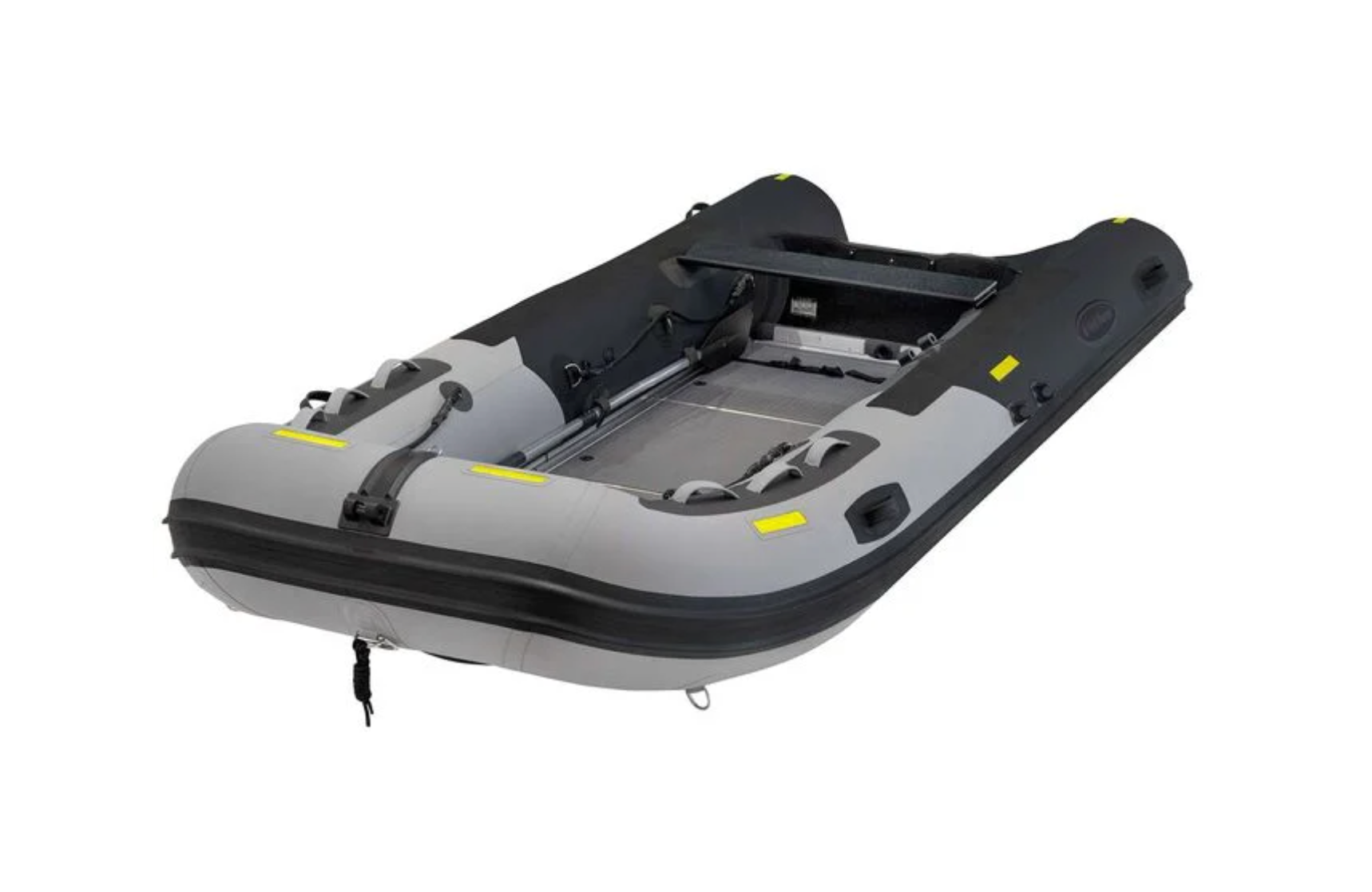 West Marine MH400 Aluminum Hull Inflatable Boat, 13ft Length, Hypalon UV Resistant Material, 1896lb Capacity