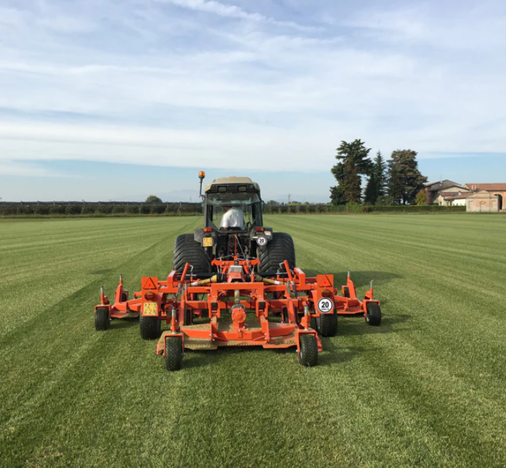Grooming Mower for Tractors – 12′ to 20′ Working Width – 35–80 HP – Befco Cyclone Super Flex Series