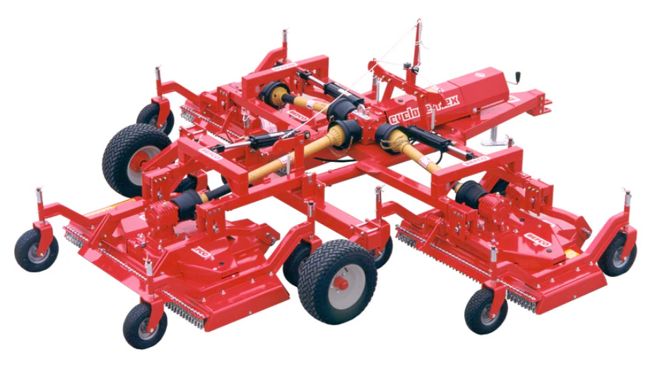 Grooming Mower for Tractors – 12′ to 17′ Working Width – 25–80 HP – Befco Cyclone Flex Series