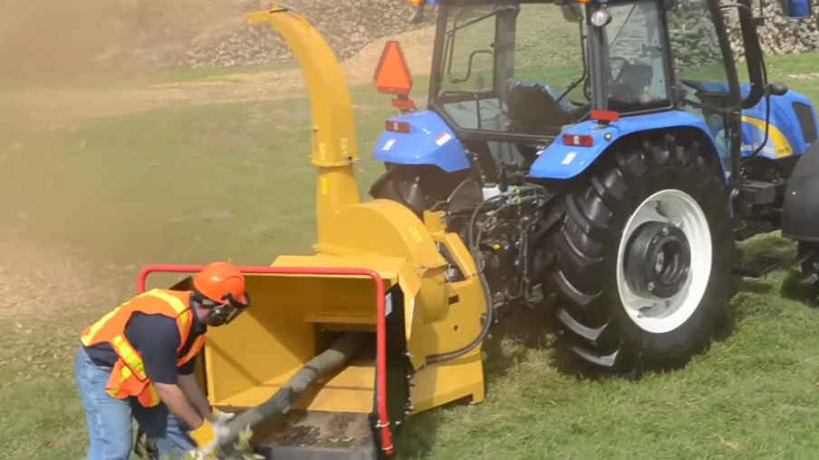 Wallenstein Wood Chipper | BX-R Series PTO (Hydraulic Feed) | BX36R–BX102RPI