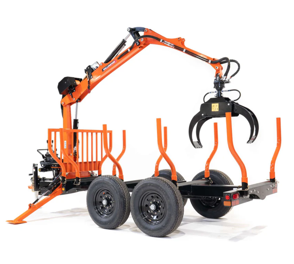 Wallenstein Log Loader Trailer | LXT95–LXT115 Series